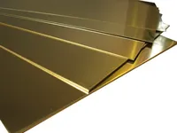 Латунный анод Горячекатаный 1900 мм 450 мм 12 мм Л63 ГОСТ 2208-2007 купить в Карши