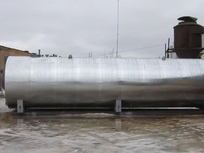 Резервуар нержавеющий горизонтальный 2100x3200 мм10 м3 купить в Карши